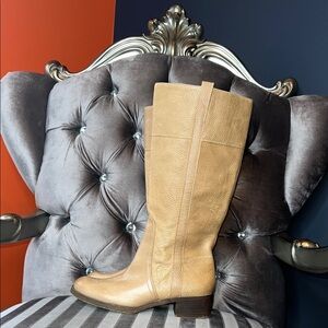 👢 Lucky Brand Pebbled Leather Tall Riding Boots 👢